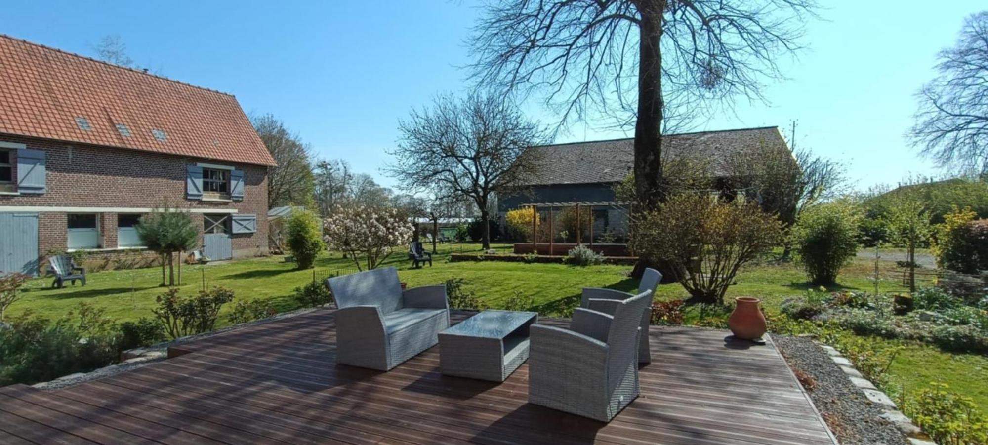 Les Reves De Baie De Somme Chambres D'Hotes , Table D'Hotes Et Spa Béhen Exterior photo